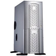 Case CHIEFTEC MX-01SL-D-U, stříbrná, 360W i pro P4, USB kit - PC-Gehäuse