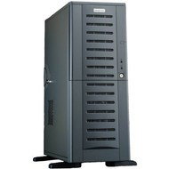 CHIEFTEC BigTower LBX-01B-B-B-410, černý (black), 400W, USB/ FW/ audio - PC Case