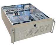 CHIEFTEC 4U server UNC-410W, bílý, 1x 360W ATX PSU - -