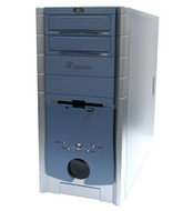 3R System MiddleTower AIR modrý (cyber blue) - 4x 5.25", 1+7x 3.5", bez zdroje - PC Case