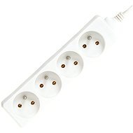 PremiumCord Extension Cable 230V 4 Sockets White 2m - Extension Cable