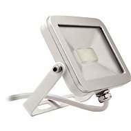 Solight kültéri reflektor 10W, fehér-ezüst - LED lámpa