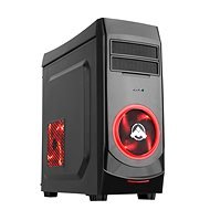 EVOLVEO R06 čierna / červená - PC skrinka