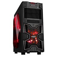 EVOLVEO SA02 black/red - PC Case