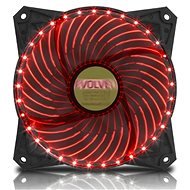 EVOLVEO 12L2RD LED 120mm piros - PC ventilátor