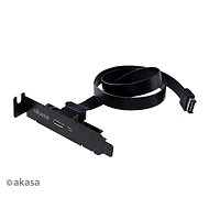 Akasa USB 3.2 Gen2 Type C to PCI with Low Profile / AK-CBUB37-50L - Blanking Plate