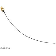 AKASA i-PEX MHF4L na RP-SMA anténny kábel, 22 cm, 2 ks v balení/A-ATC01-220GR - Koaxiálny kábel