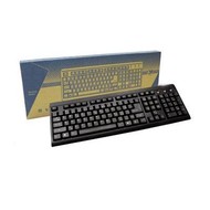 Keyboard GEMBIRD KB-7400 CZ, black, USB - Keyboard