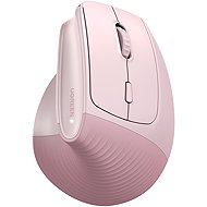 UGREEN Multi-Mode Wireless Vertical Mouse Pink - Egér