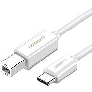 UGREEN USB-C to USB 2.0 Print Cable 1 m White - Dátový kábel