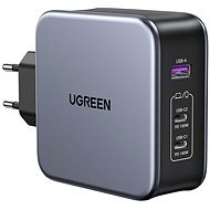 Ugreen USB-A+2*USB-C 140W GaN Tech Fast Charger with C to C Cable 2M EU Black - Töltő adapter