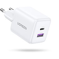 UGREEN USB-A+USB-C 30W GaN Tech Charger - Wall Charger