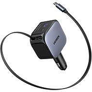 UGREEN 145W Fast Car Charger with Retractable Cable - Car Charger