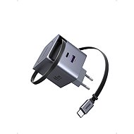 UGREEN 65W GaN Fast Charger with Retractable Cable - Wall Charger