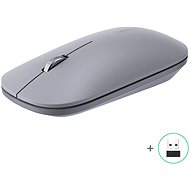 MU001 USB bezdrátová myš, šedá - Mouse