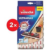 VILEDA Ultramax mop replacement Microfibre 2in1 2 pcs - Replacement Mop