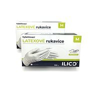 ILICO latex gloves M, 100 pcs - Disposable Gloves