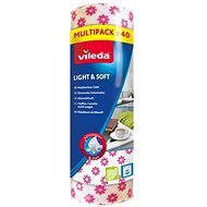 VILEDA Light & Soft univerzálna utierka 40 ks - Utierka