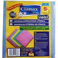 CLANAX viscose cloth 110 g , 34 × 38 cm, 5 pcs - Dish Cloth