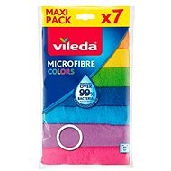 VILEDA Colors - mikroszálas, 7db - Törlőkendő