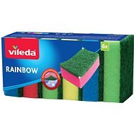 VILEDA Rainbow szivacs 6 db - Mosogatószivacs