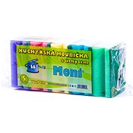 MONI Kuchyňská houbička s úchytem 5 ks - Dish Sponge