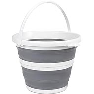 ALLNATURE Folding bucket 10 L grey - Bucket