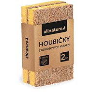 ALLNATURE Eco houbička na mytí 2 ks - Dish Sponge