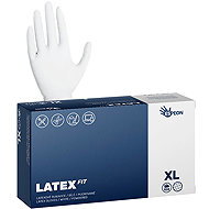 ESPEON Latex Fit sizing. XL, 100 pcs - Cleaning Gloves