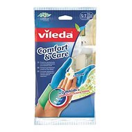 VILEDA Comfort & Care Gloves S - Rubber Gloves