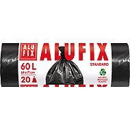 ALUFIX Standard black 60 l, 20 pcs - Bin Bags