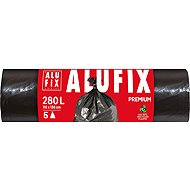 ALUFIX Premium black 280 l, 5 pcs - Bin Bags