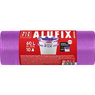ALUFIX Elastic Fix purple 60 l, 10 pcs - Bin Bags