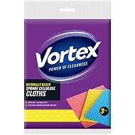 VORTEX sponge cloth made of natural material 3 pcs - Kitchen Towel
