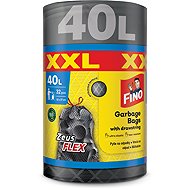 FINO Zeus FLEX retractable bags 32µm, 40 l, 32 pcs - Bin Bags