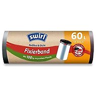 SWIRL Retractable bags with elastic hem 60 l, 10 pcs. - Bin Bags