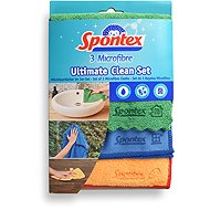 SPONTEX Ultimate Clean Set 3 pcs - Microfiber Cloth