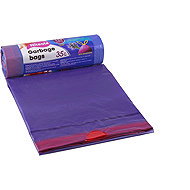 NITEOLA drawstring bags with lavender scent, 50 × 60cm, 15 pcs - Bin Bags