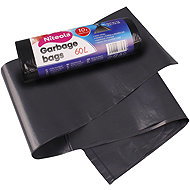 NITEOLA heavy-duty plastic bin liners 60L, 10-pack - Bin Bags