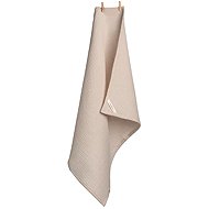 EcoHaus Beige premium waffle cotton kitchen towel - 60 × 45 cm - Kitchen Towel