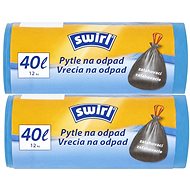 SWIRL Retractable Waste Bags 40l 2× 12 Pcs - Bin Bags