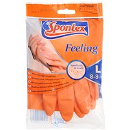 SPONTEX Feeling Gloves Size L - Rubber Gloves