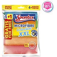 SPONTEX Microfibre Economic XXL 38 × 40cm - 5db - Törlőkendő