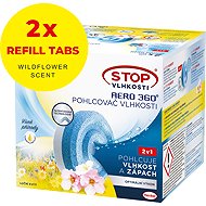 STOP MOISTURE AERO 360° Honeysuckle replacement tablets 2×450 g - Dehumidifier