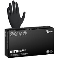 ESPEON Nitrile Ideal, powder-free, size M, black, 100 pcs - Gloves