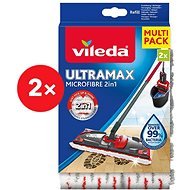VILEDA Ultramax Microfibre 2v1 náhrada 4 ks - Náhradný mop