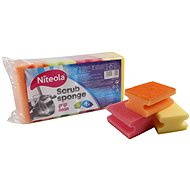 NITEOLA Shaped Sponge Grip Neon 4 pcs - Dish Sponge