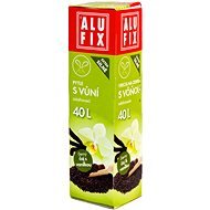 ALUFIX Bags with Handles and Aroma of Black Tea and Vanilla, 40l, Roll 12pcs, 53 × 60 - Bin Bags