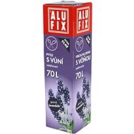 ALUFIX Bags with Handles and Aroma of Lavender, 70l, Roll 8 pcs, 64 × 71cm - Bin Bags