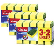 VILEDA Tip Top houbička 3× 5 ks - Dish Sponge